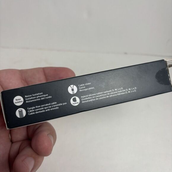 Sony MDREX15LP In-Ear Earbud Headphones Comfortable Fit - Black - Picture 4 of 5